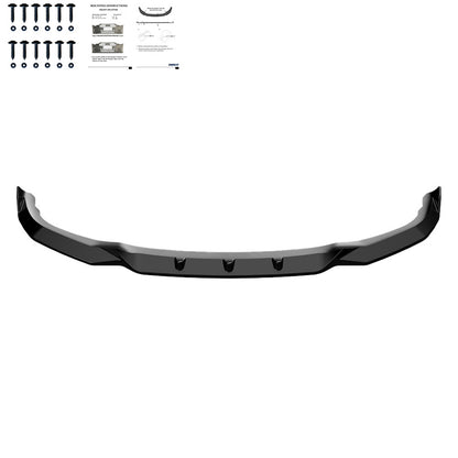 Oneway Frontspoiler passend für BMW X1 F48 M-Pack 2015-2019 - Schwarz glänzend