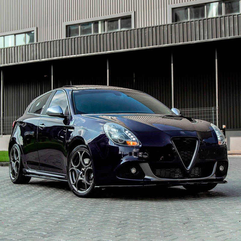 Oneway Frontspoiler passend für Alfa Romeo Giulietta 2010-2020 - Schwarz glänzend