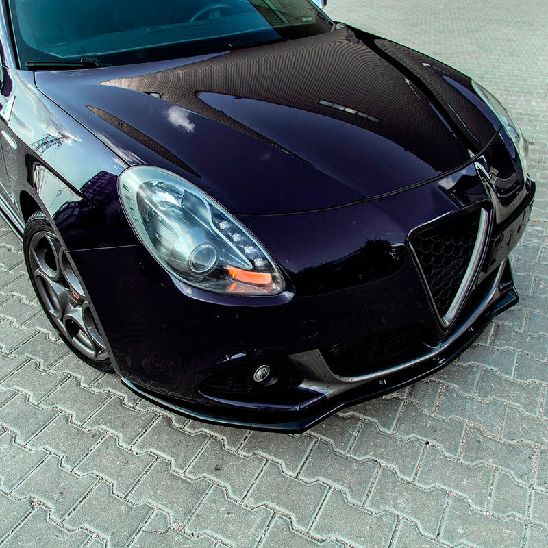 Oneway Frontspoiler passend für Alfa Romeo Giulietta 2010-2020 - Schwarz glänzend