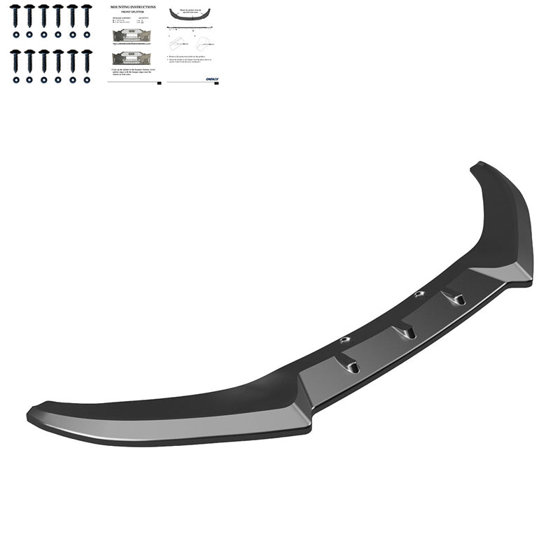 Oneway Frontspoiler passend für Ford Puma ST/ST-Line 2019-2024 - Schwarz glänzend