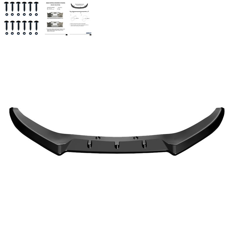 Oneway Frontspoiler passend für Ford Puma ST/ST-Line 2019-2024 - Schwarz glänzend