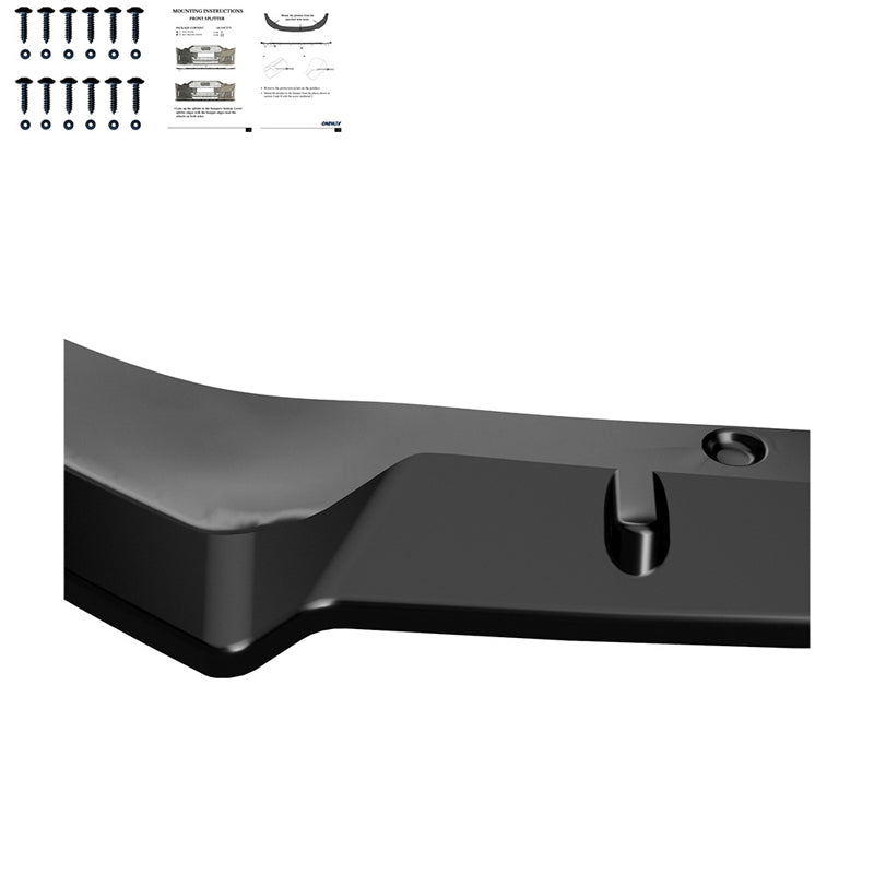 Oneway Frontspoiler passend für Ford Puma ST/ST-Line 2019-2024 - Schwarz glänzend