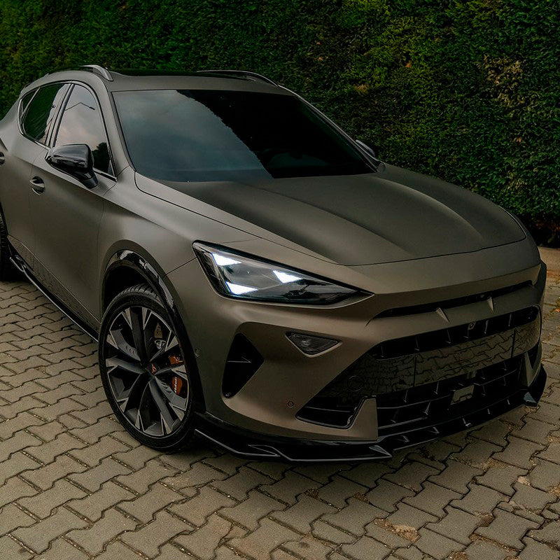 Oneway Frontspoiler passend für Cupra Formentor Facelift 2024- exkl. VZ5 - Schwarz glänzend