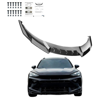 Oneway Frontspoiler passend für Cupra Formentor Facelift 2024- exkl. VZ5 - Schwarz glänzend