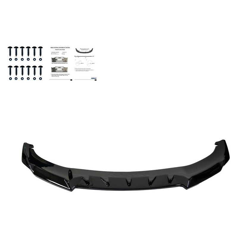 Oneway Frontspoiler passend für Cupra Formentor Facelift 2024- exkl. VZ5 - Schwarz glänzend