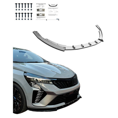 Oneway Frontspoiler passend für Renault Clio V Facelift 2023- - Schwarz glänzend