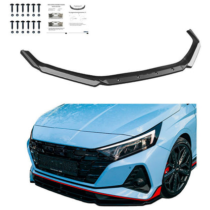 Oneway Frontspoiler passend für Hyundai I20 N MK3 2020- - Schwarz glänzend