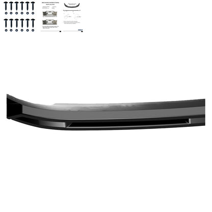 Oneway Frontspoiler passend für Volkswagen Transporter T7 2024- - Schwarz glänzend