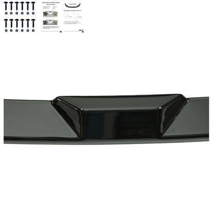 Oneway Frontspoiler passend für Volkswagen Transporter T7 2024- - Schwarz glänzend