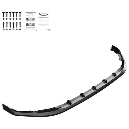 Oneway Frontspoiler passend für Volkswagen Transporter T7 2024- - Schwarz glänzend - Version 5