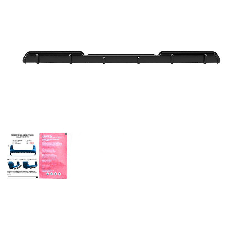 Oneway Heckdiffusor passend für Volkswagen Transporter T6/T6.1 2015-2022 - Schwarz glänzend