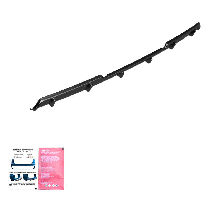 Oneway Heckdiffusor passend für Volkswagen Transporter T6/T6.1 2015-2022 - Schwarz glänzend