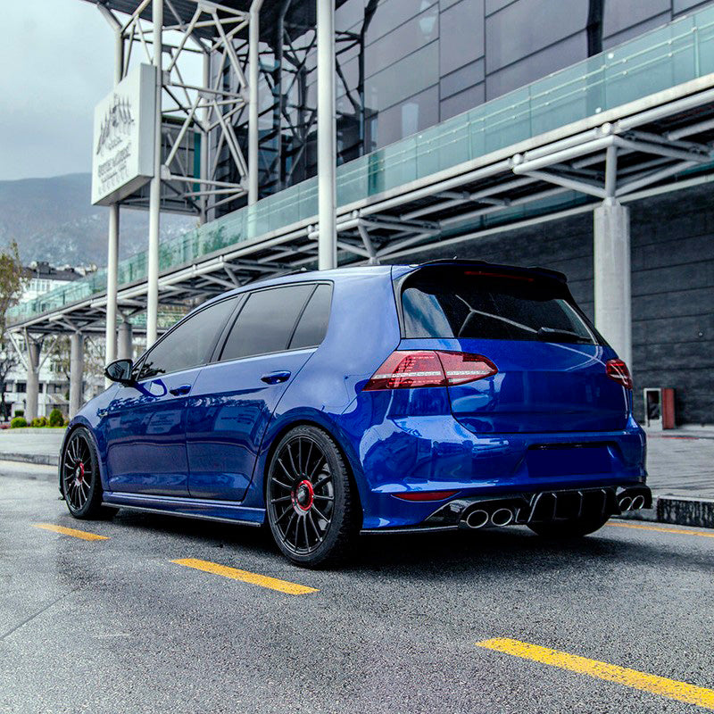 Oneway Heckdiffusor passend für Volkswagen Golf VII HB R 2013-2016 - Schwarz glänzend