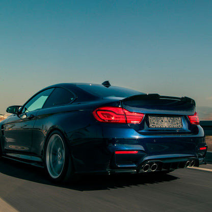 Oneway Heckdiffusor passend für BMW M4 F82 2014-2021 - Schwarz glänzend