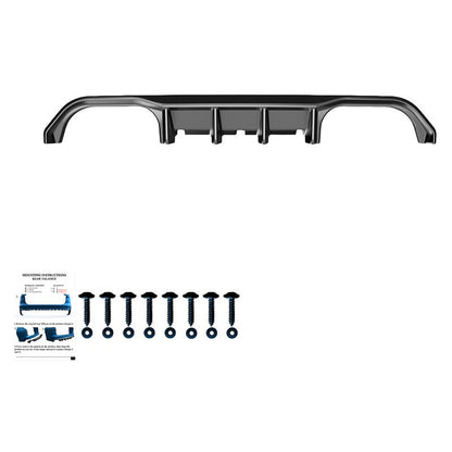 Oneway Heckdiffusor passend für BMW M4 F82 2014-2021 - Schwarz glänzend
