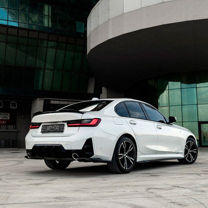 Oneway Heckdiffusor passend für BMW 3er G20/G21 M-Pack Facelift 2022- - Schwarz glänzend