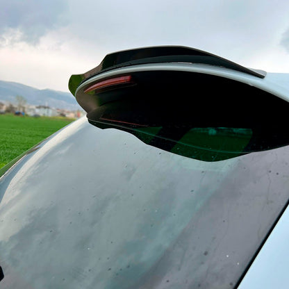 Oneway Dachspoiler (Cap) passend für Seat Leon (5F) HB Cupra 2013-2020 - Schwarz glänzend
