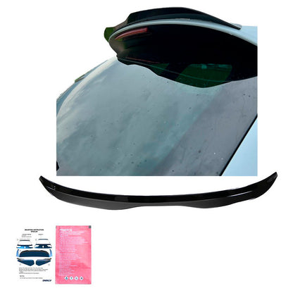 Oneway Dachspoiler (Cap) passend für Seat Leon (5F) HB Cupra 2013-2020 - Schwarz glänzend