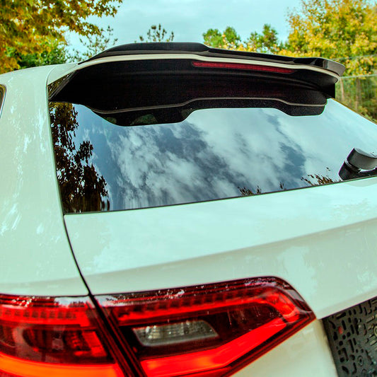 Oneway Dachspoiler (Cap) passend für Audi S3 Sportback 8V/8V Facelift 2013-2020 - Schwarz glänzend