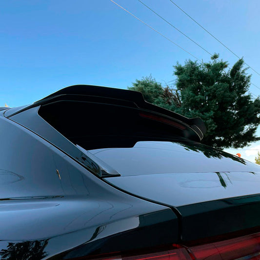 Oneway Dachspoiler (Cap) passend für Audi RS Q8 MK1 2019- - Schwarz glänzend