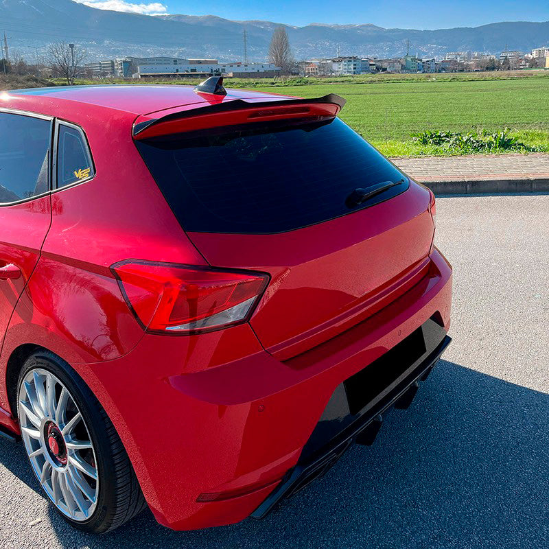 Oneway Dachspoiler (Cap) passend für Seat Ibiza (6F) 2017- inkl. FR - Schwarz glänzend