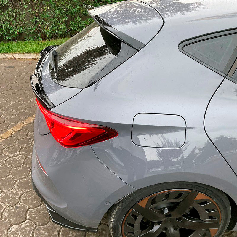 Oneway Heckflügel passend für Cupra Leon HB 2020-2024 - Schwarz glänzend