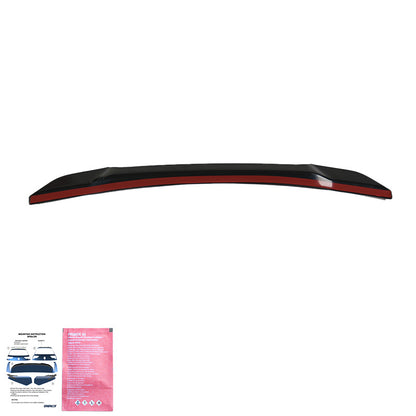 Oneway Dachspoiler (Cap) passend für BMW X3 M-Pack/M40d/M40i G01 2018- - Schwarz glänzend