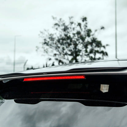 Oneway Dachspoiler (Cap) passend für BMW iX M-Pack i20 2021- - Schwarz glänzend