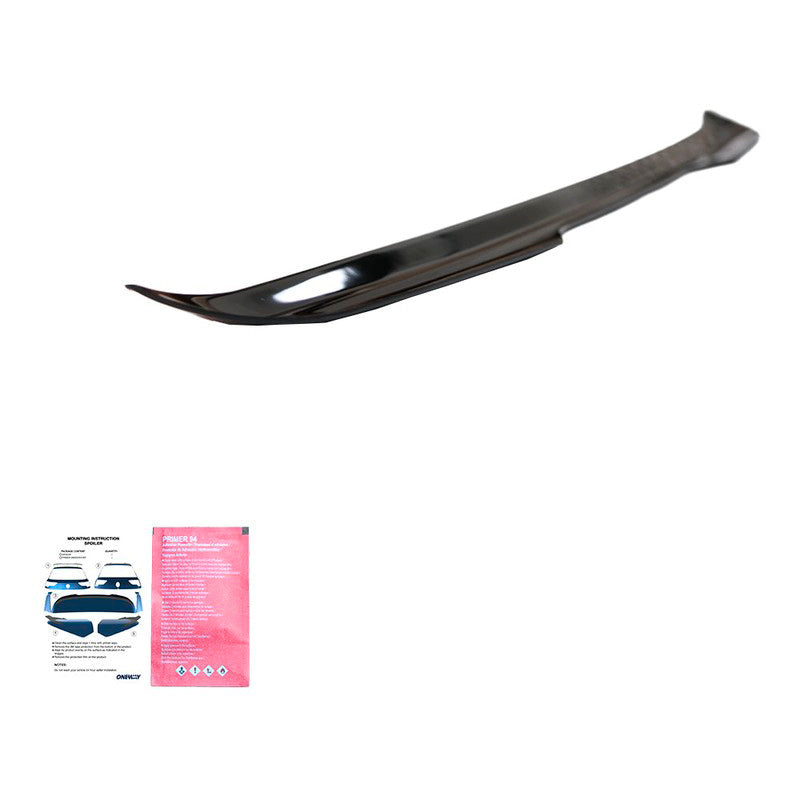 Oneway Dachspoiler (Cap) passend für BMW iX M-Pack i20 2021- - Schwarz glänzend
