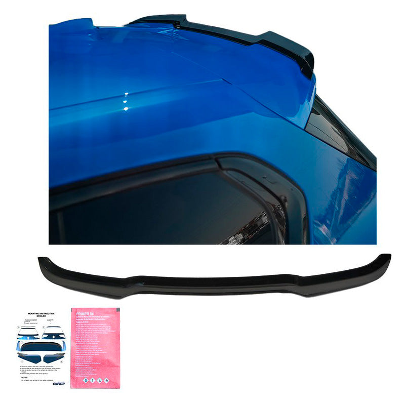 Oneway Dachspoiler (Cap) passend für BMW 1er F40 M-Pack/M135i 2019- - Schwarz glänzend