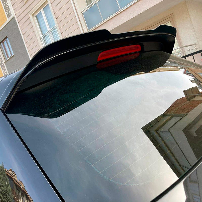Oneway Dachspoiler (Cap) passend für Volkswagen Tiguan II R-Line 2016-2020 - Version 2 - Schwarz glänzend