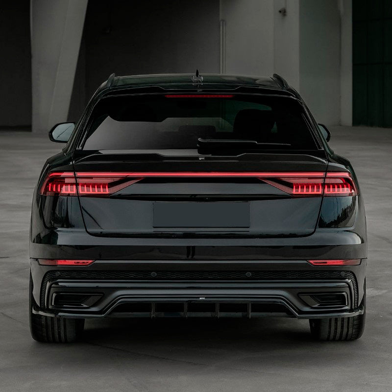 Oneway Dachspoiler (Cap) passend für Audi Q8 S-Line & SQ8 2018- - Schwarz glänzend