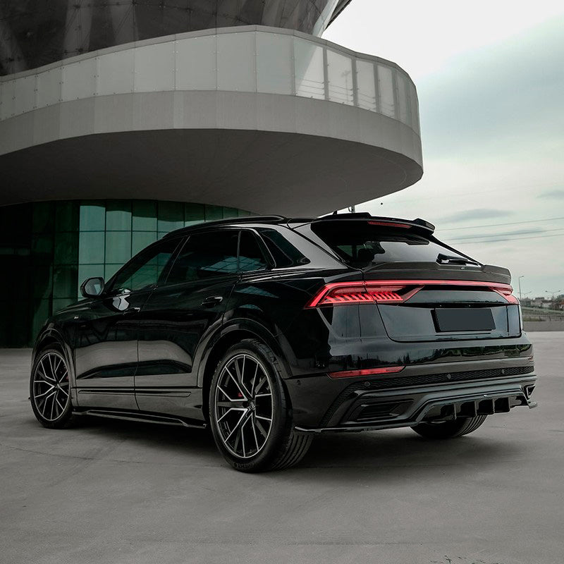 Oneway Dachspoiler (Cap) passend für Audi Q8 S-Line & SQ8 2018- - Schwarz glänzend