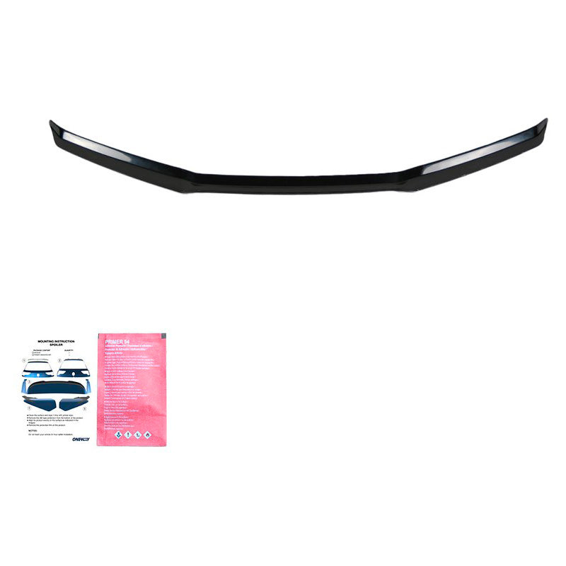 Oneway Dachspoiler (Cap) passend für Hyundai I20 N MK3 2020- - Schwarz glänzend