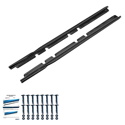 Oneway Satz Seitenschweller passend für Seat Leon (5F) HB/ST 2013-2020 - Version 2 - Schwarz glänzend