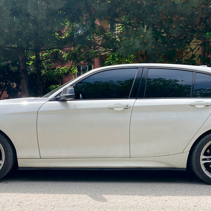 Oneway Satz Seitenschweller passend für BMW 1er F20/F21 M-Power 2011-2019 - Version 2 - Schwarz glänzend