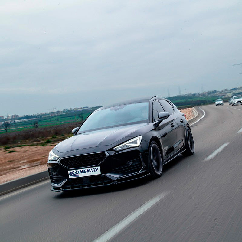 Oneway Satz Seitenschweller passend für Seat Leon IV HB/ST FR & Cupra Leon HB/ST 2020- - Schwarz glänzend