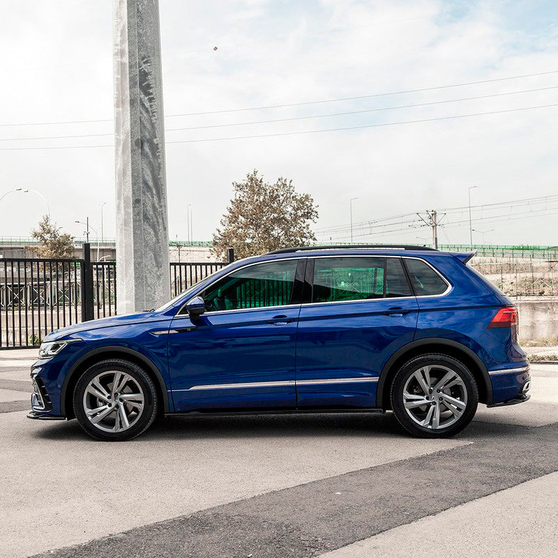 Oneway Satz Seitenschweller passend für Volkswagen Tiguan II R/R-Line Facelift 2020-2024 - Schwarz glänzend