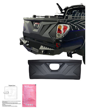 Oneway Heckklappenschutz passend für Mitsubishi L200 Triton 4 2010-2014 - Mattschwarz