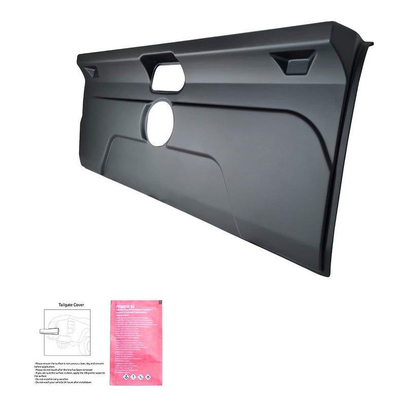 Oneway Heckklappenschutz passend für Volkswagen Amarok MK1 2010-2022 - Mattschwarz