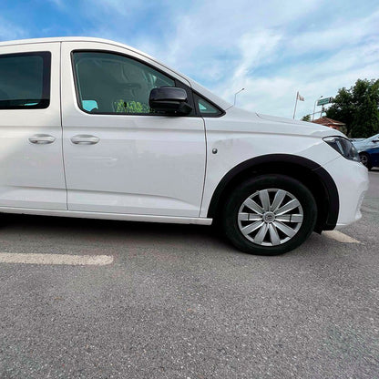 Oneway Satz Radlaufleisten passend für Volkswagen Caddy MK5 2020- (Kurzer Radstand) - Mattschwarz