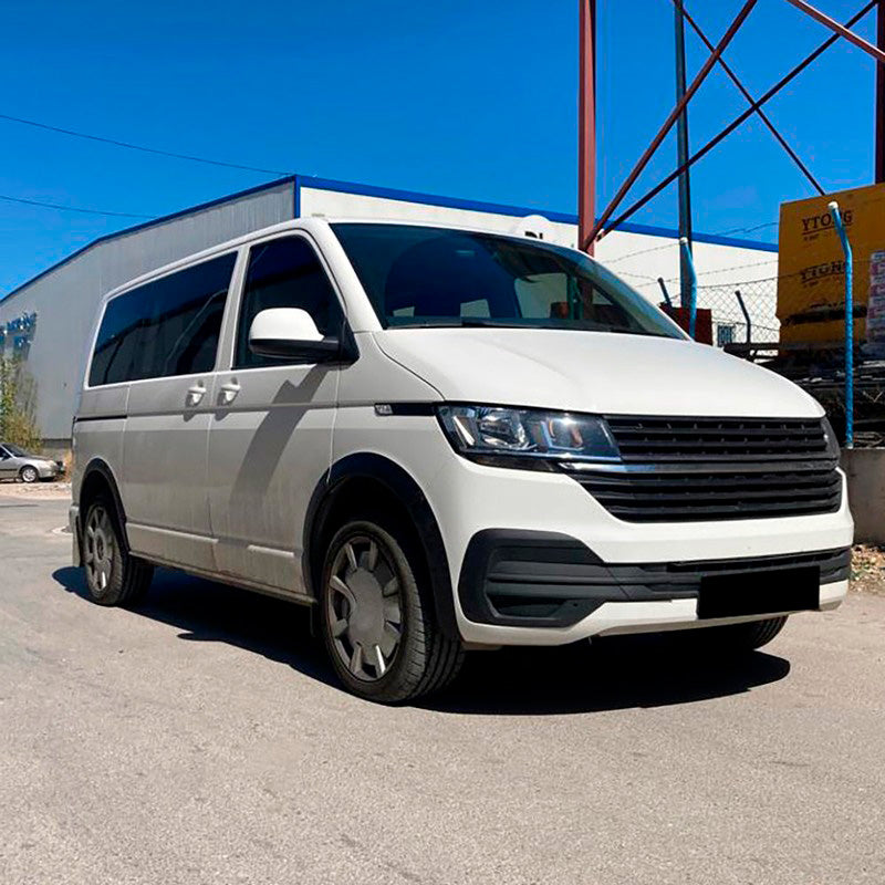 Oneway Satz Radlaufleisten passend für Volkswagen Transporter T6.1 2020-2022 (Kurzer Radstand/Schiebetür rechts) - Mattsch...