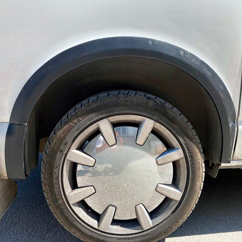 Oneway Satz Radlaufleisten passend für Volkswagen Transporter T6.1 2020-2022 (Kurzer Radstand/Schiebetür rechts) - Mattsch...