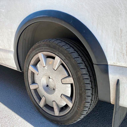 Oneway Satz Radlaufleisten passend für Volkswagen Transporter T6.1 2020-2022 (Kurzer Radstand/Schiebetür rechts) - Mattsch...