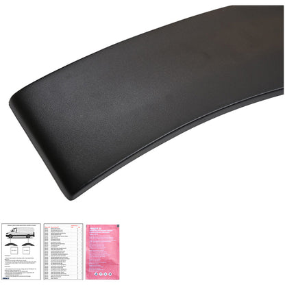 Oneway Satz Radlaufleisten passend für Volkswagen Transporter T7 2024- (Langer Radstand) - Mattschwarz