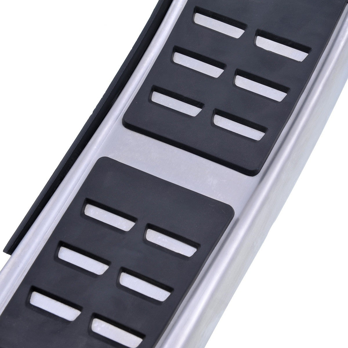 Matte Silber Pedalplatten Set passend für Audi A4 A5 A6 Q5 2007-2018 Automatik