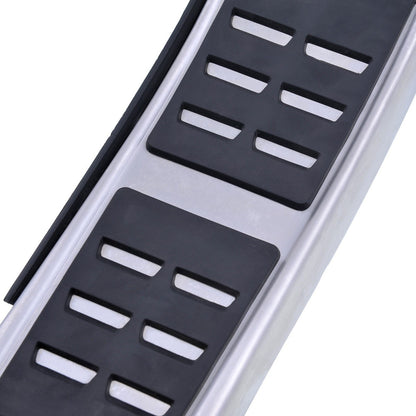 Matte Silber Pedalplatten Set passend für Audi A4 A5 A6 Q5 2007-2018 Automatik