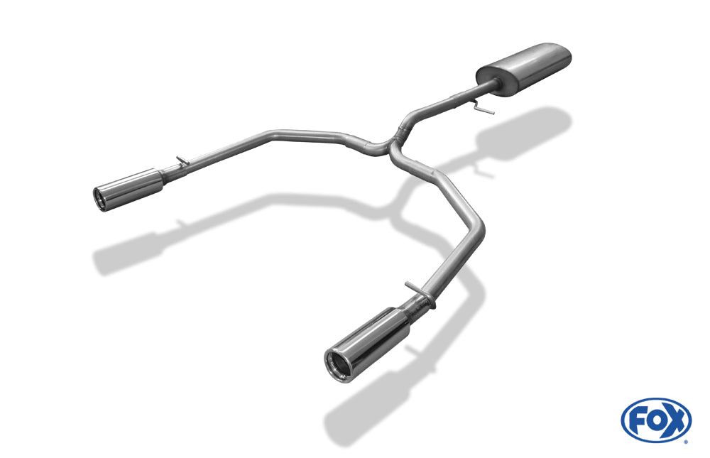 Renault Twingo C06 Halbanlage ab Kat Ausgang rechts/links - 1x76 Typ 13 rechts/links