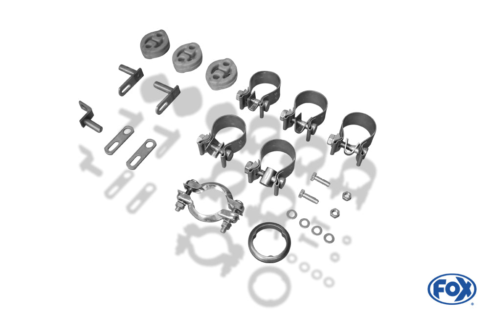 Renault Twingo C06 Halbanlage ab Kat Ausgang rechts/links - 1x76 Typ 13 rechts/links