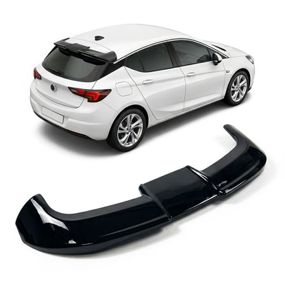 Dachspoiler Hochglanz Schwarz passend für Opel Astra K Hatchback 2016-2021